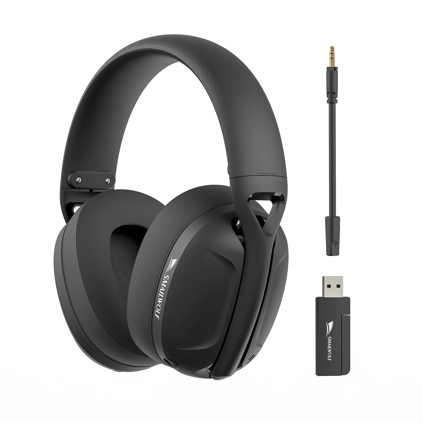 SMAILWOLF L80 Wireless Wired Three-Mode Gaming Headset Laptop Home Lightweight Headphone with Microphone
