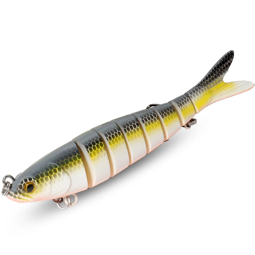 GOBAIT Swimbait 11g 16g 27g leurre multi-joint coulant lent bionique natation Pesca bar triple crochet carpe matériel de pêche appât dur