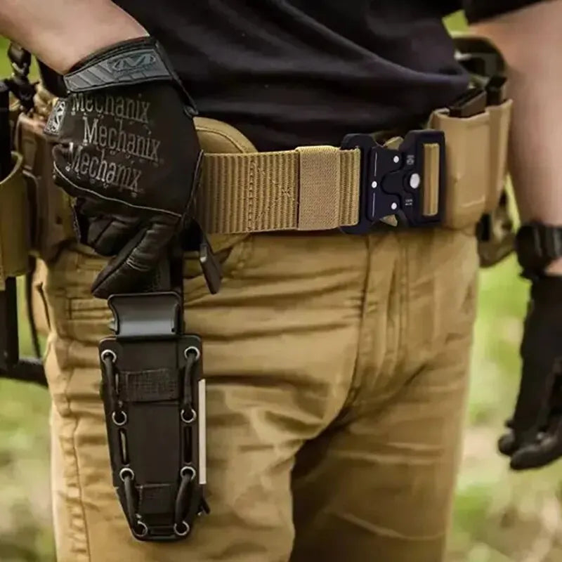 Multifunctional outdoor belt for men, high-quality canvas for nylon, luxury belt for men, sports jeans for women