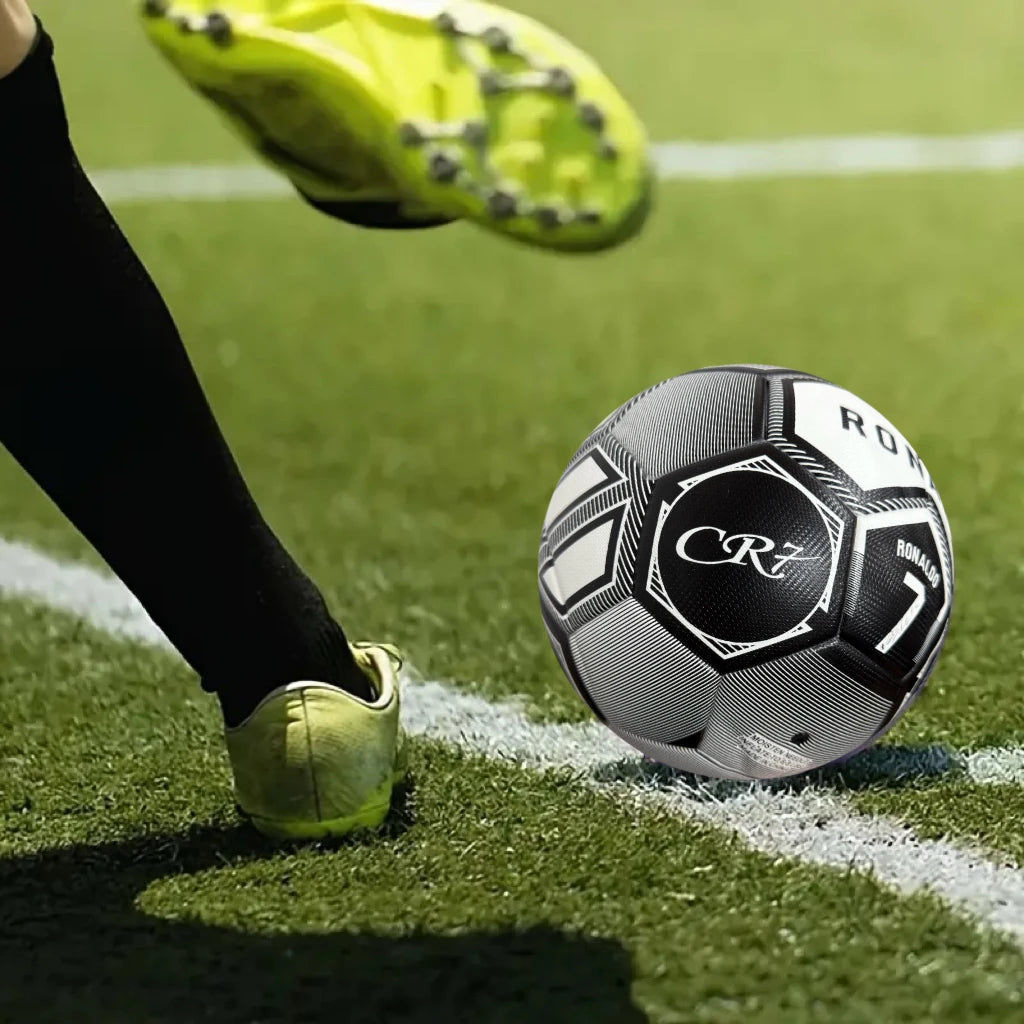 Ballon de Football Taille 5 PU Sans Couture — Match d’Équipe & Entraînement Extérieur