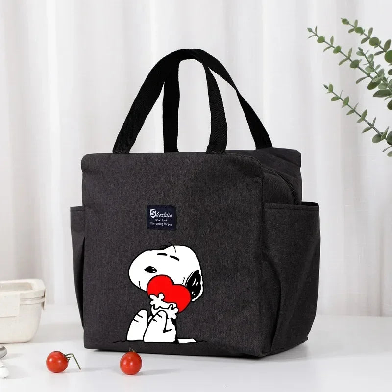 Sac isotherme portable pour déjeuner et boissons — mignon, thermique, pique-nique, cadeau enfants
