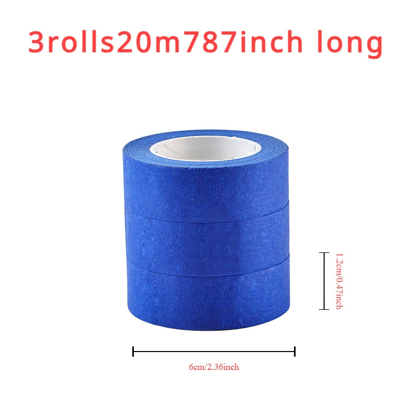 Ruban de Peinture — Ensemble de 3 Rouleaux Masquage Précision