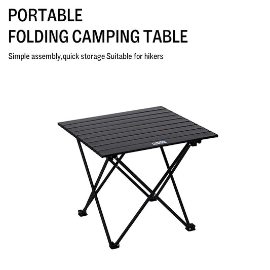 Table pliante d'extérieur, légère et Portable, pour Camping pique-nique, rouleau d'œufs, voyage sur route, petite Table ultralégère en alliage d'aluminium