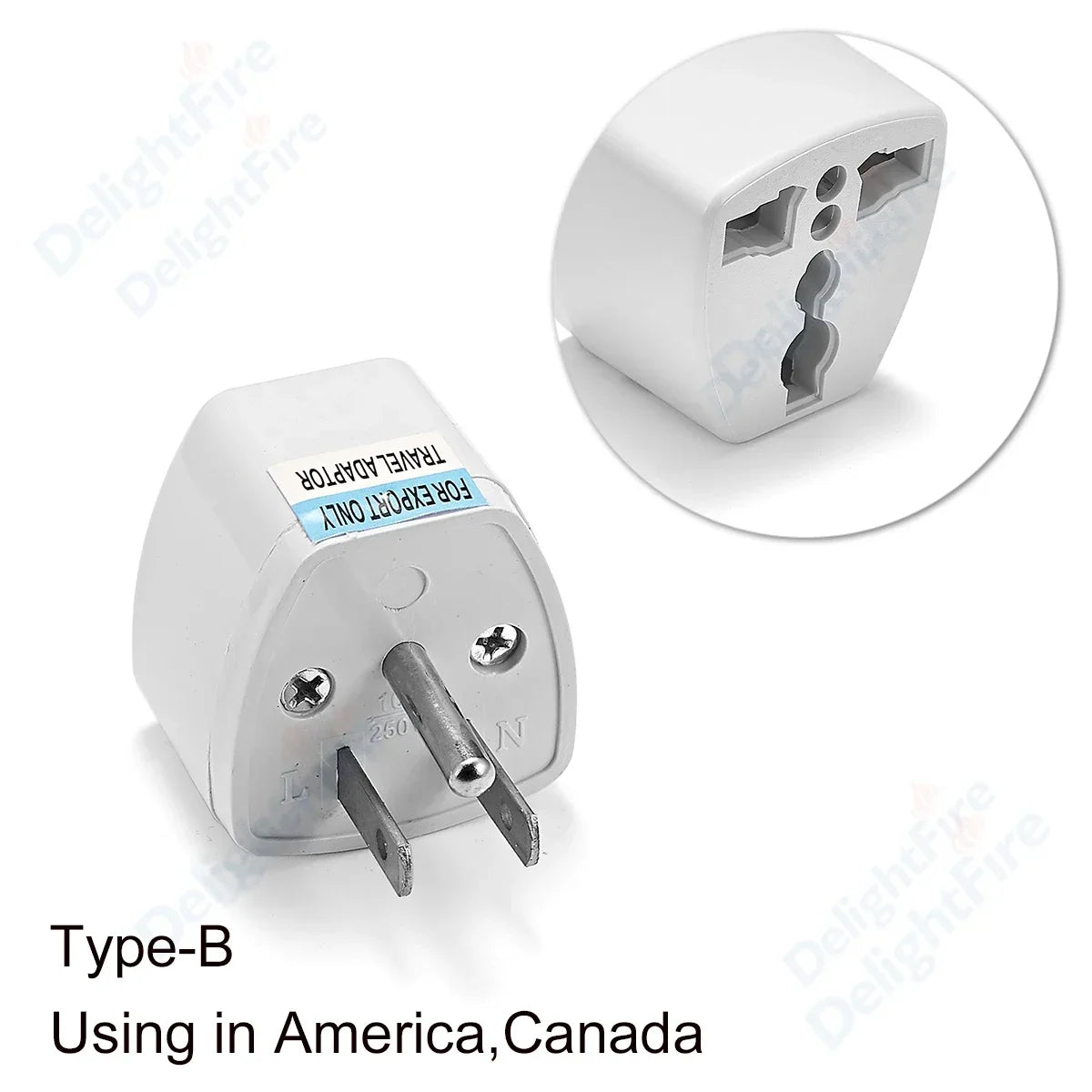 Universal Multi-function KR AU UK US to EU Power Plug Adapter Type E/F France Spain Travel AC Adapter Socket