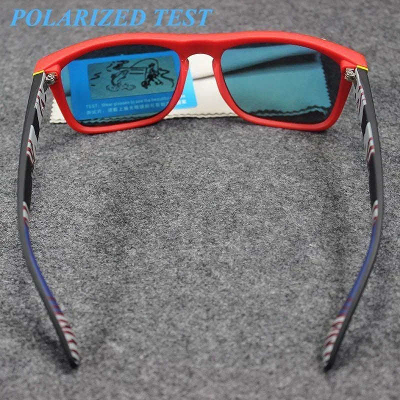Lunettes de soleil polarisées UV400 — chasse, pêche, vélo, conduite extérieur, boîte en option
