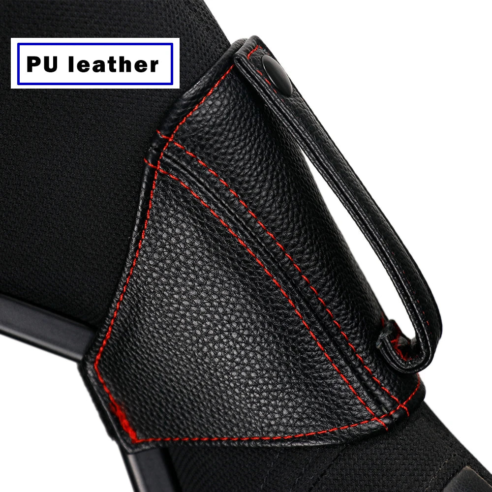 Support de ceinture de sécurité en cuir pour siège baquet de voiture de course JDM, guide et protecteur de ceinture