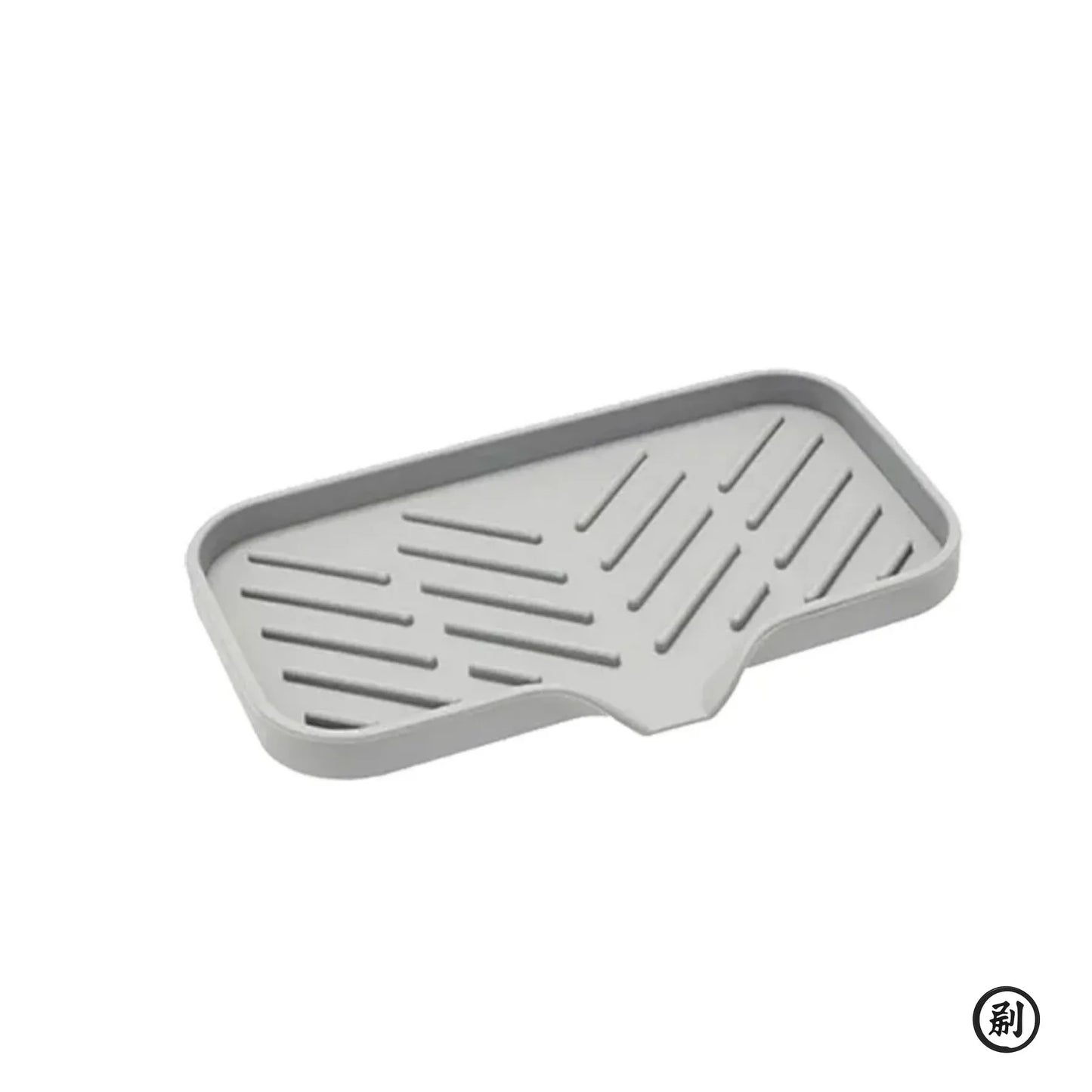 Plateau d’Évier en Silicone avec Vidange — Support Éponge & Savon Cuisine