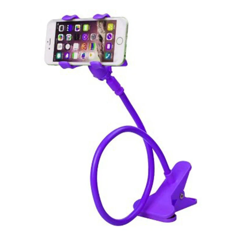 Support de téléphone portable flexible universel, support paresseux réglable, clip de téléphone portable, lit à la maison, support de bureau, support de smartphone rapide