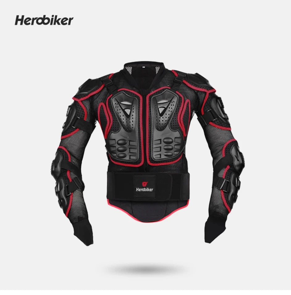 Veste de Motocross pour hommes, armure corporelle, armure de Moto, résistante à l'usure, Anti-chute, veste de course de vélo, Protection de Moto