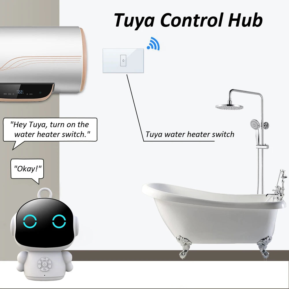 Tuya – Robot inteligente AI WiFi, juguetes de educación temprana para niños, reconocimiento de voz y máquina de aprendizaje interactiva de voz educativa