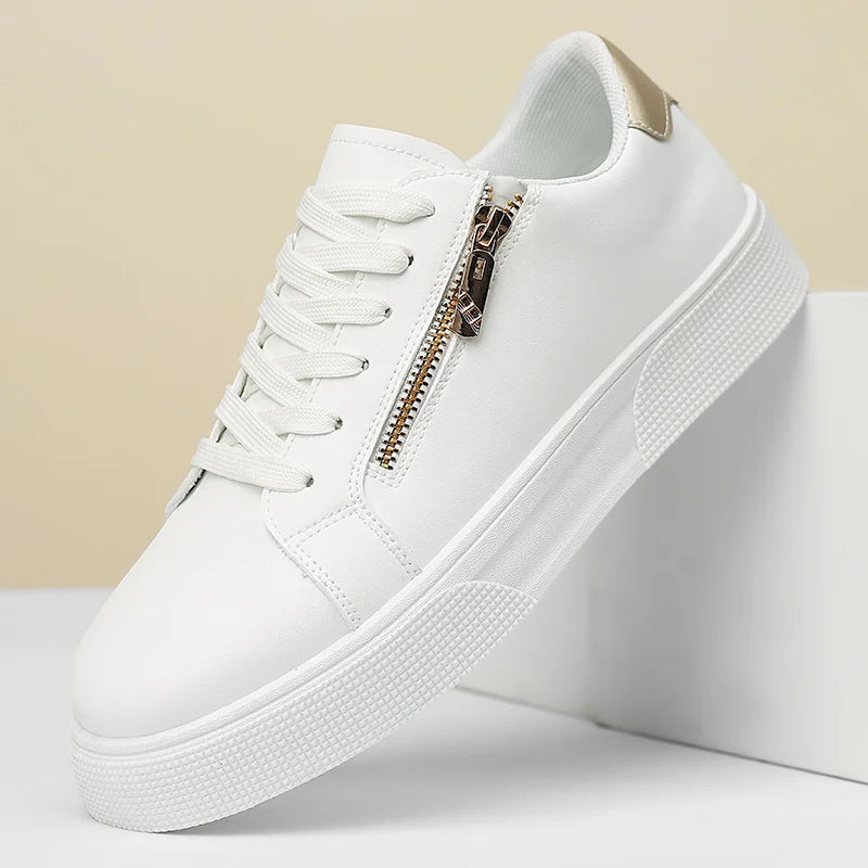 Casual athletic shoes for young men, Korean style, breathable and versatile, white, large size, new Spring-Autumn 2026 collection