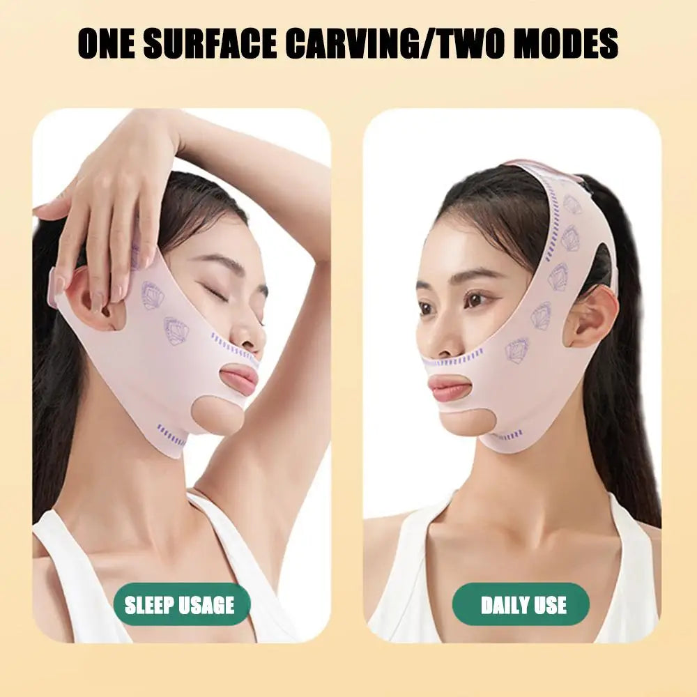 V-Shaper Slimming Bandage for Chin and Cheeks, V-Line Lifting Mask, Face Lift, Anti-Wrinkle Band, Sleeping Mask, Beauty, Health