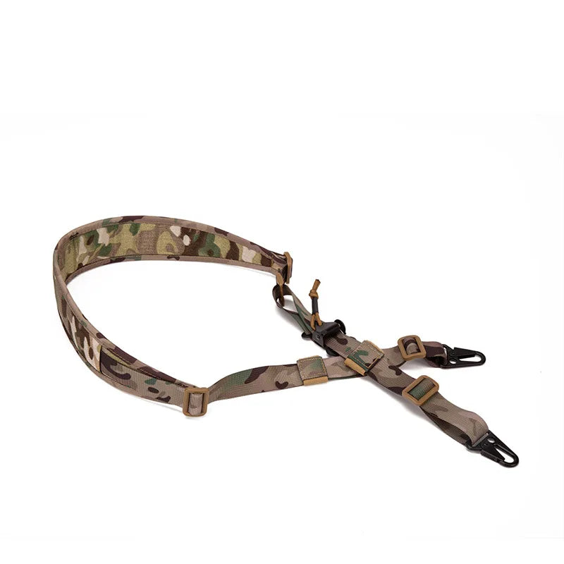 Élingue tactique pour fusil de chasse, amovible, rembourré à 2 points, équipement de tir modulaire de Combat, accessoires de sangle MC