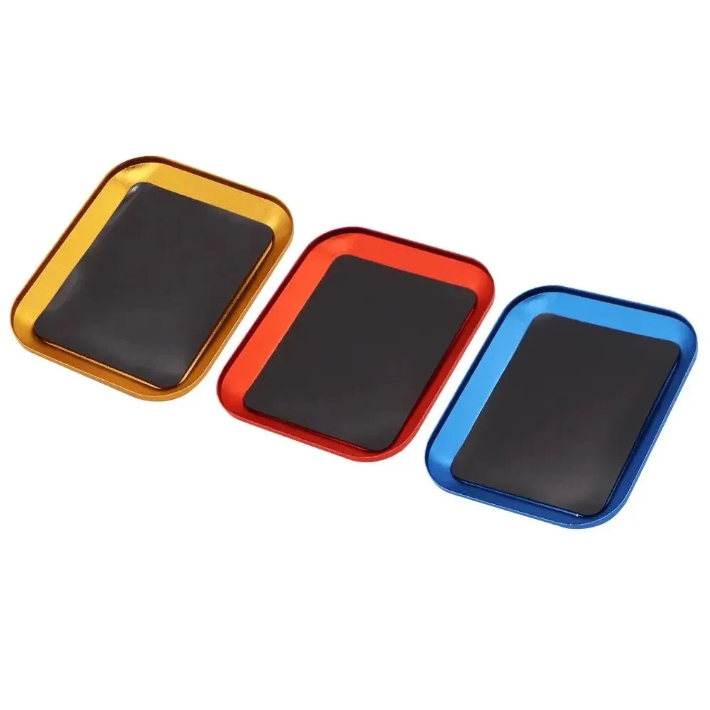 Outil Réparation RC Alliage Aluminium — Plateau Magnétique & Boite Rangement Vis
