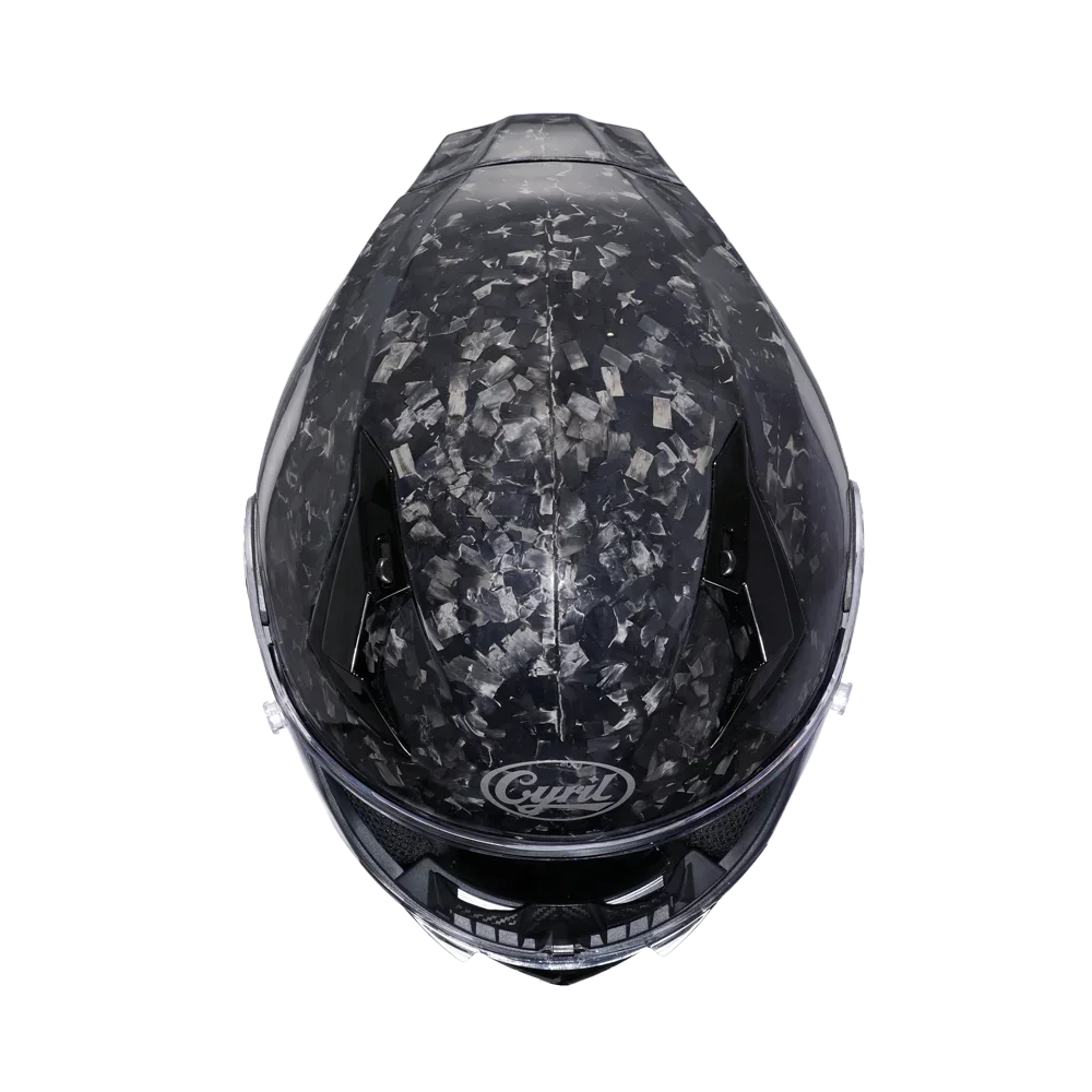 Casque Moto Intégral Fibre Carbone Kevlar — Léger Course DOT ECE Unisexe