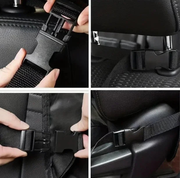Organisateur de siège de voiture multi-poches, matériau Durable et étanche avec support de tablette, parfait pour les voyages sur route et l'utilisation quotidienne 2026