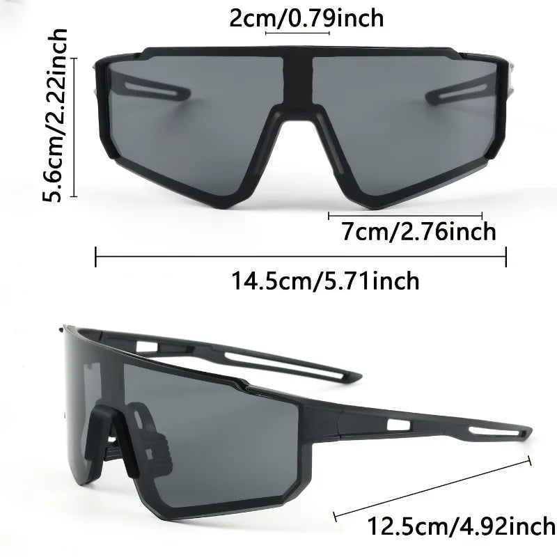 Lunettes à grande monture pour hommes, légères et durables, pour la vie quotidienne et les activités, lunettes décoratives ordinaires de Style décontracté, 1 pièce