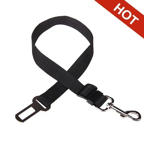 Ceinture de sécurité réglable pour animaux de compagnie, chat, chien, siège pour animaux de compagnie, véhicule, harnais pour chien, Clip en plomb, levier de sécurité, Traction, colliers pour chiens, Accessoires pour c