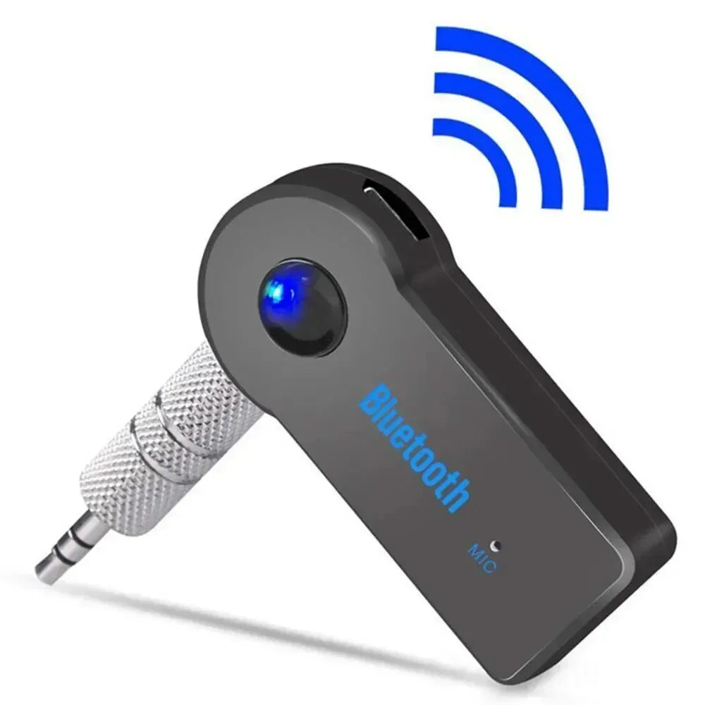Wireless Car Audio Receiver Adapter, 3.5mm, Bluetooth 5.0, For Car, MP3, FM, Music Transmitter, P2, Music Call, Bluetooth Adapter