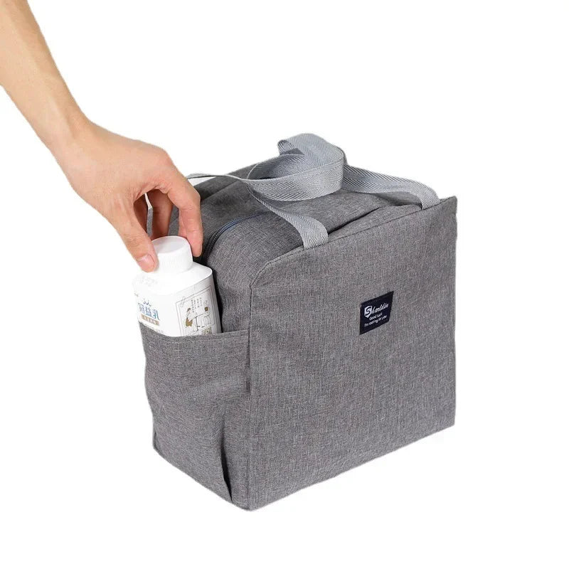 Sac isotherme portable pour déjeuner et boissons — mignon, thermique, pique-nique, cadeau enfants