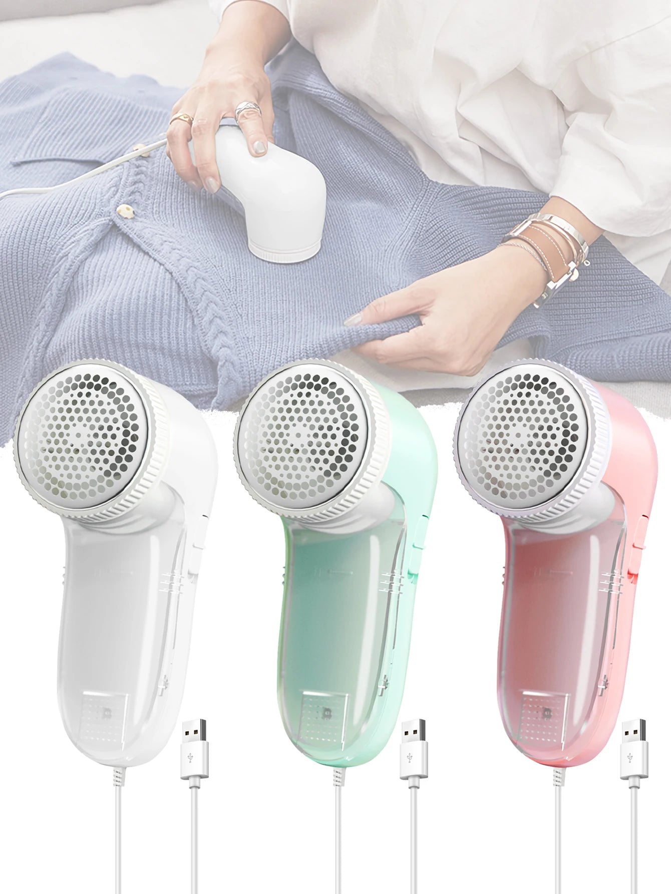 Rasoir électrique pour vêtements ménagers, dissolvant de peluches en tissu, lame de brosse électrique Portable, tondeuse professionnelle pour peluches