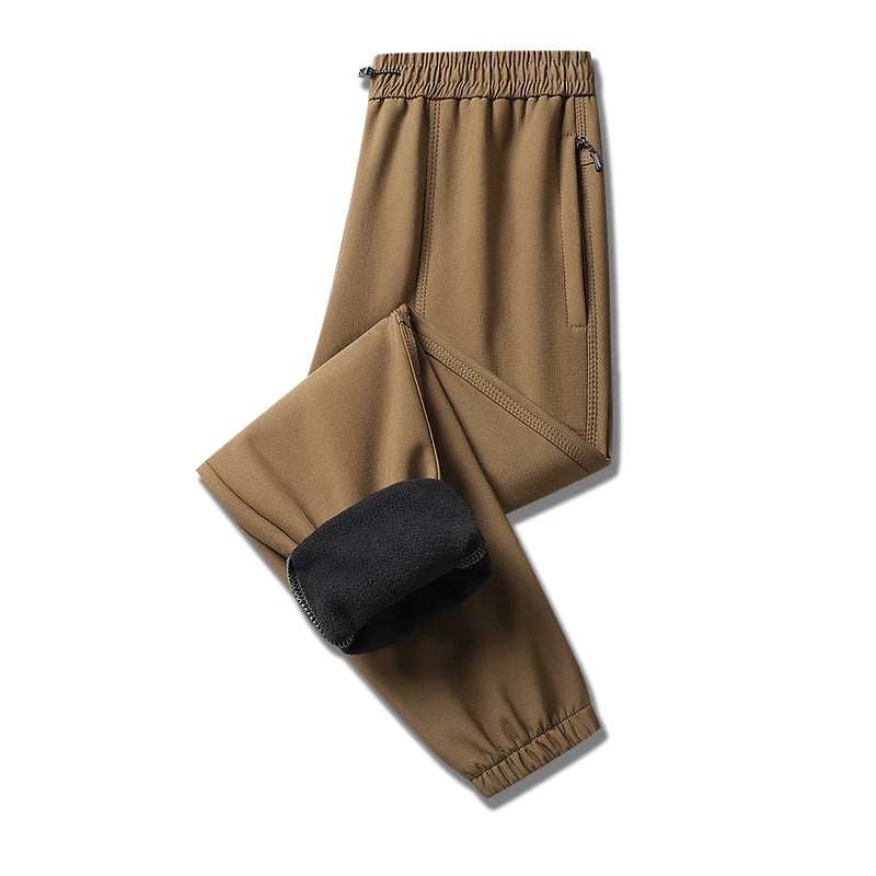 LNGXO hiver épais polaire pantalon hommes femmes imperméable coupe-vent chaud survêtement pantalon unisexe randonnée Camping escalade ski pantalon