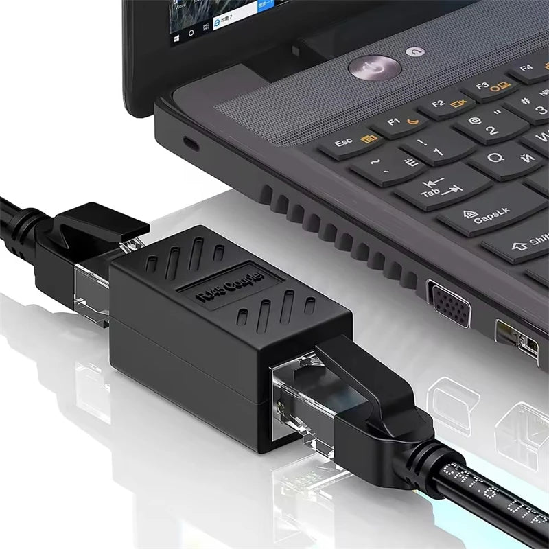 Coupleur RJ45 Cat7 Cat6, adaptateur Ethernet, Interface Gigabit, convertisseur d'extension de réseau, connecteur femelle à femelle, câble d'extension