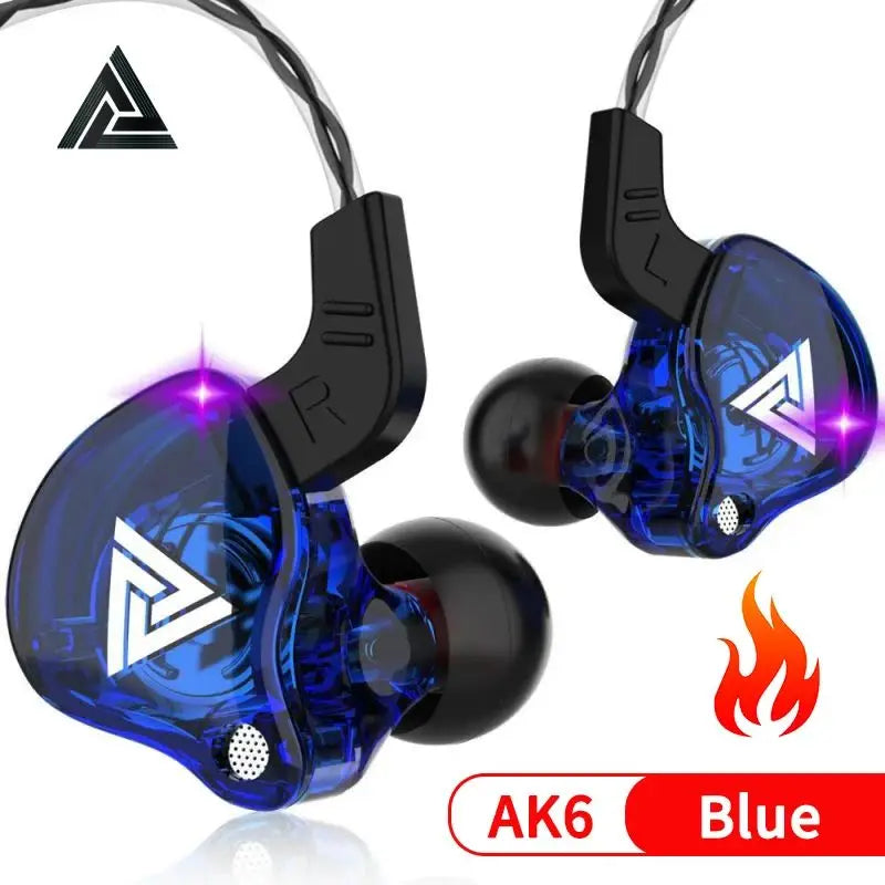 Écouteurs filaires HiFi 3,5mm — pilote cuivre, basse stéréo, sport, musique, avec micro