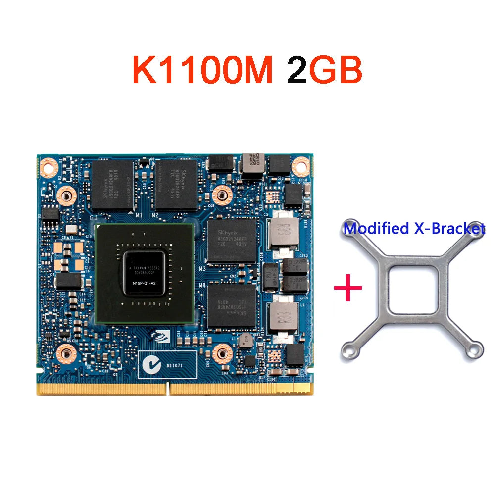 Carte vidéo Quadro K610M K1000M K1100M K2000M K2100M K3000M K3100M K4000M K4100M K5000M K5100M pour iMac A1311 A1312 2010 2011
