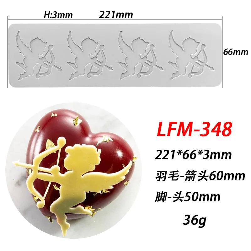 Anneau circulaire en forme de feuille, tampon en dentelle à retournement du sucre, Branches d'arbre, légumes, décoration alimentaire occidentale, Cuisine moléculaire, moule de cuisson en Silicone