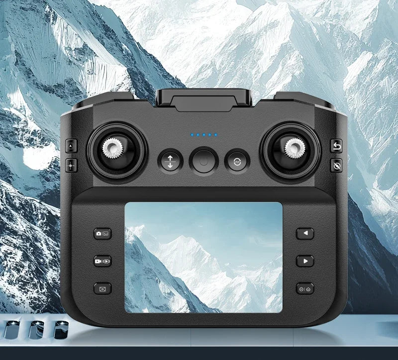 Drone GPS 8K professionnel — évitement d'obstacles, télécommande grand écran, pliable, moteur brushless