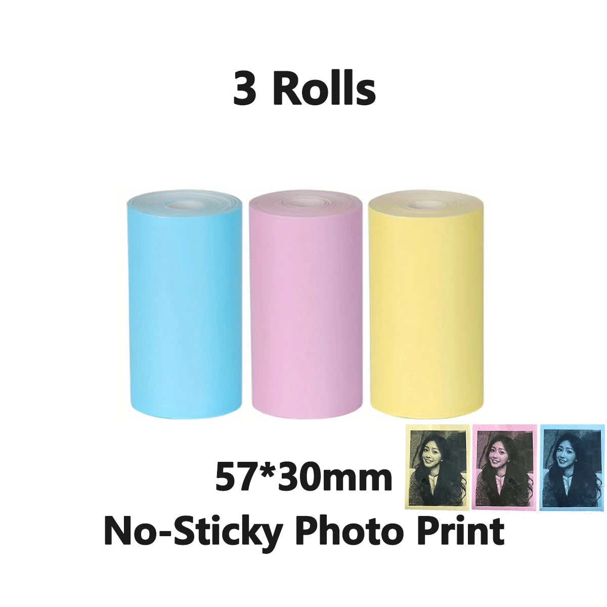 Caméra à impression instantanée, appareil photo multifonctionnel pour tout-petits avec impression de photos instantanée, appareil photo numérique à écran HD de 2,4 pouces pour Photo