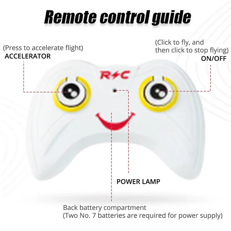 Avión helicóptero teledirigido, mini dron para niños, avión de inducción de carga, juguete colgante para niños