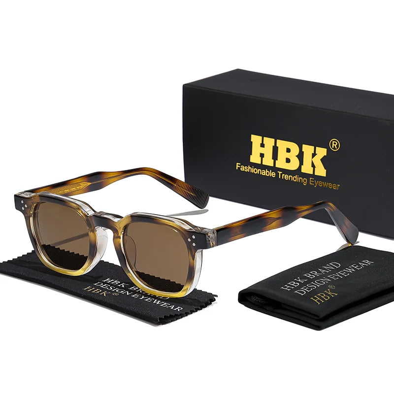 Lunettes de soleil carrées rétro punk — hommes et femmes, plage, conduite, UV400