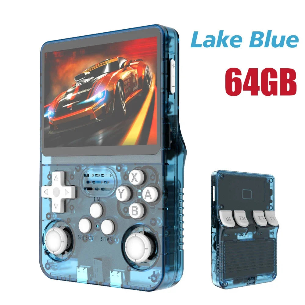 Console de Jeu Rétro Portable 3,5" IPS — 64/128/256 Go Linux Cadeau Enfants