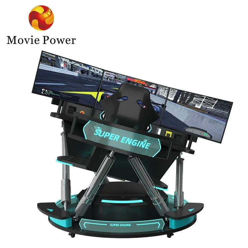 Simulateur de Course F1 VR — Parc Attractions, Voiture Arcade, Machine de Jeu