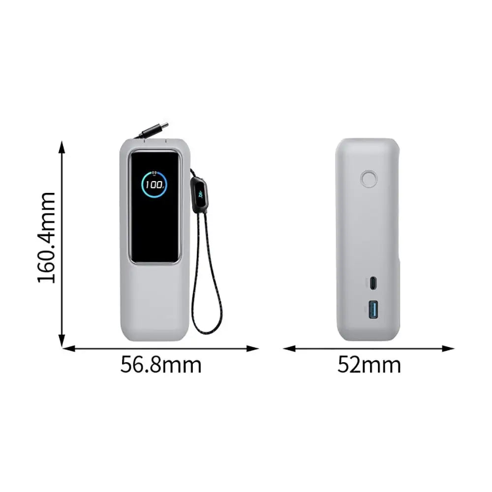 Coque en silicone antichoc, housse de protection souple et Portable, étui de transport anti-poussière pour Banque d'alimentation Anker Zolo (25000mAh 165W) voyage