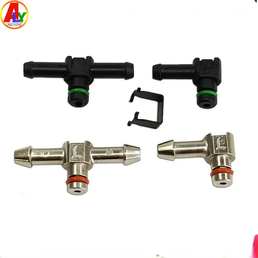 Tubo de retorno del inyector del motor diésel, conector de aceite de fuga tipo T/L para piezas 4JJ1 Denso Isuzu 4KH1 D-MAX 1 pieza 8973152312