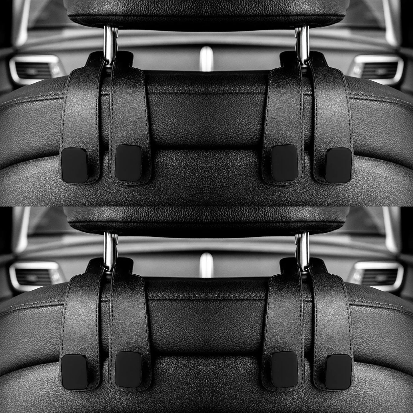 Car Headrest Hooks, Bag Hanger, Back Seat Organizer, Auto Fastener Clips, Car Hooks St