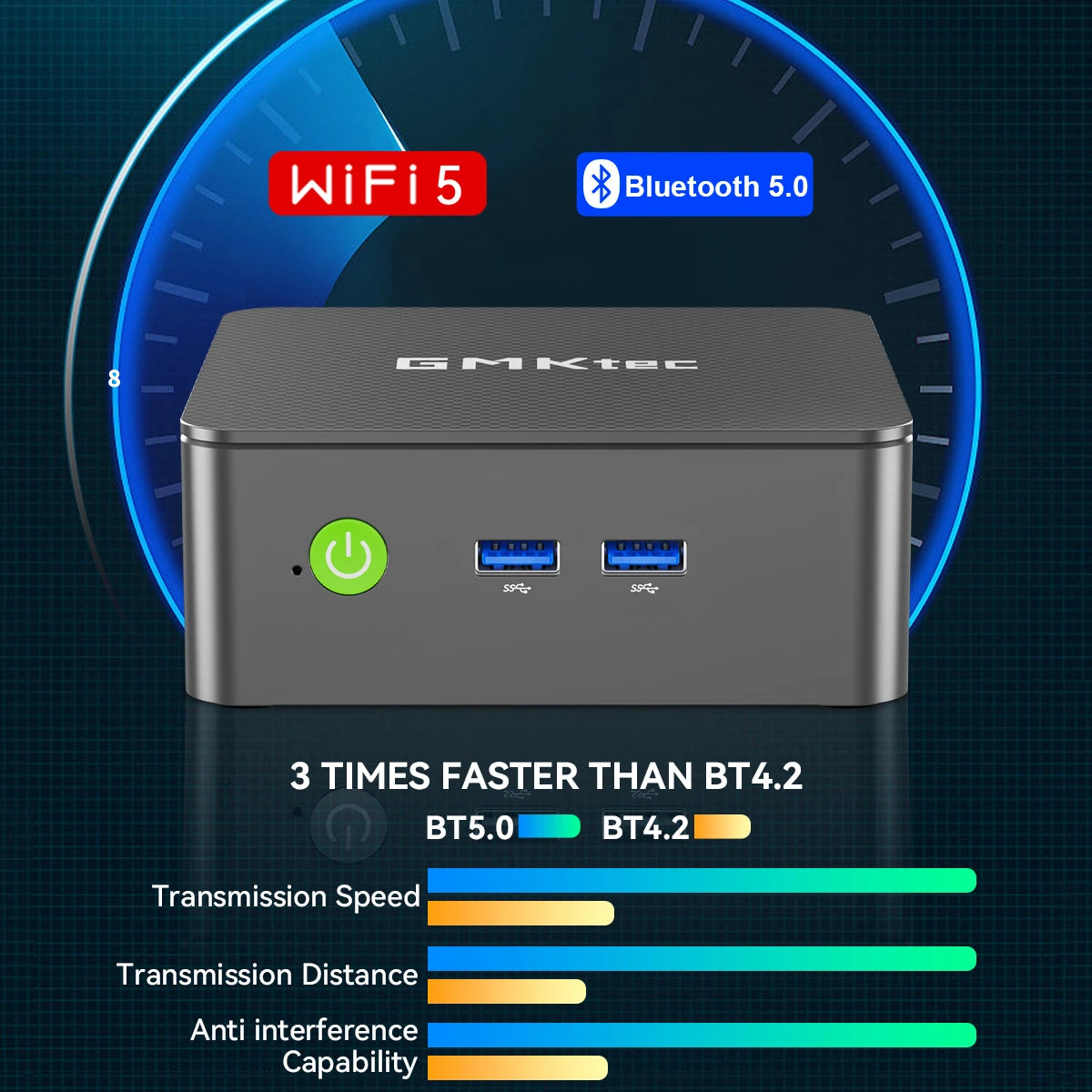 GMKtec G3S Mini PC Intel Alder Lake N95 Windows 11 Pro Mini PC 8GB DDR4 128/256GB PCIe M.2 SSD WiFi 5 BT5.0 ordinateur de bureau