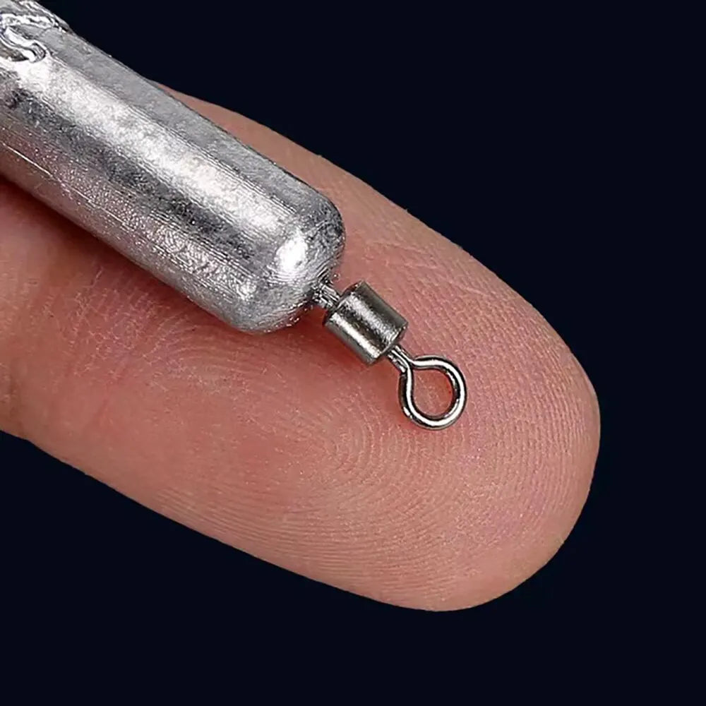 Le poids de pêche 15pcs/lot plombs 7 moules 3.5g 5g 10g tube 20g 14g 子弹铅 pendentif en métal verticale pince outil Sast Pesca kit de pêche en mer