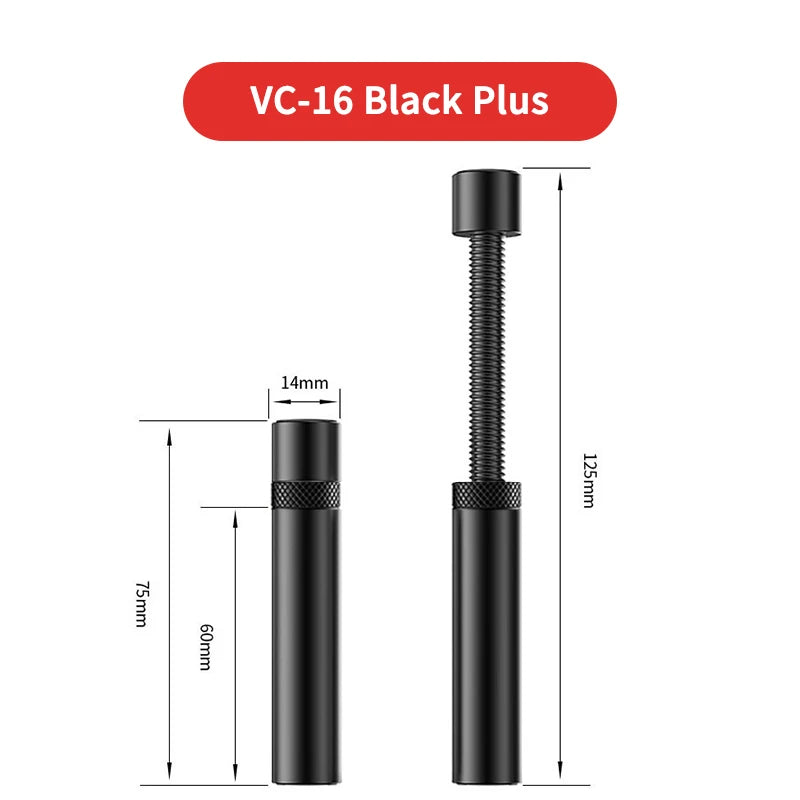 TEUCER VC-16 foulant Carte GPU Titulaire Vertical Télescopique Rotatif Stand Magnétique invite ket Vidéo Porte-Carte