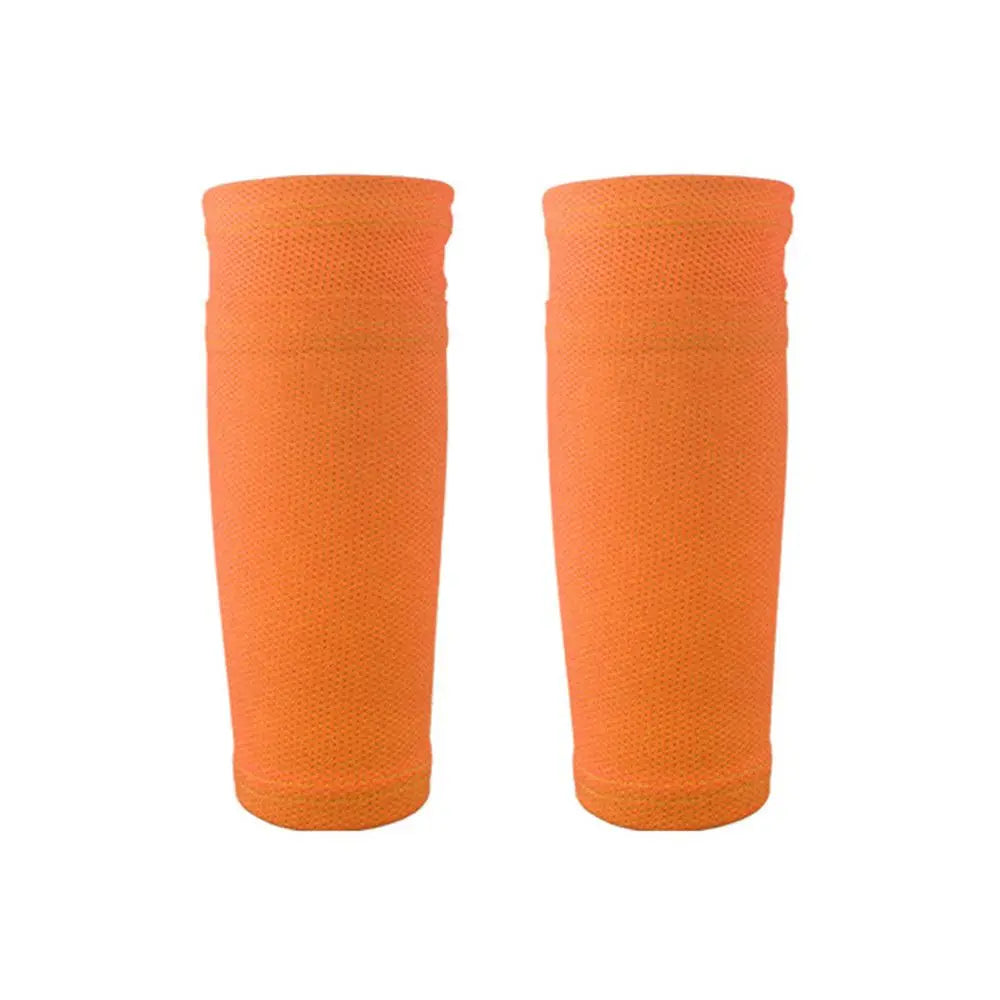 Manchons Porte-Protège-Tibias Football Nylon — Respirants, Enfants & Adultes
