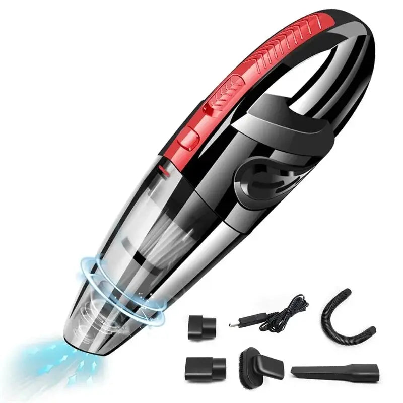 Aspirateur sans fil Portable pour voiture, aspiration puissante, Rechargeable, Charge rapide, pour voiture, maison, poils d'animaux
