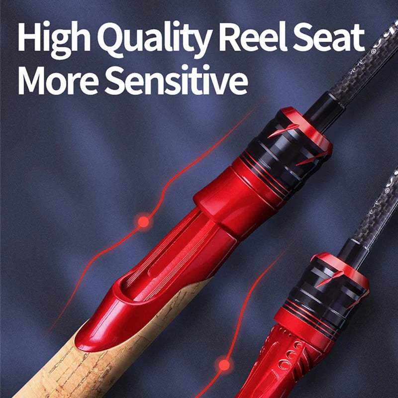 WEIHE 1.5m 1.68m Shuiyan canne à pêche télescopique portable en carbone cannes à pêche pour petit leurre utilisation filature canne à pêche pesca