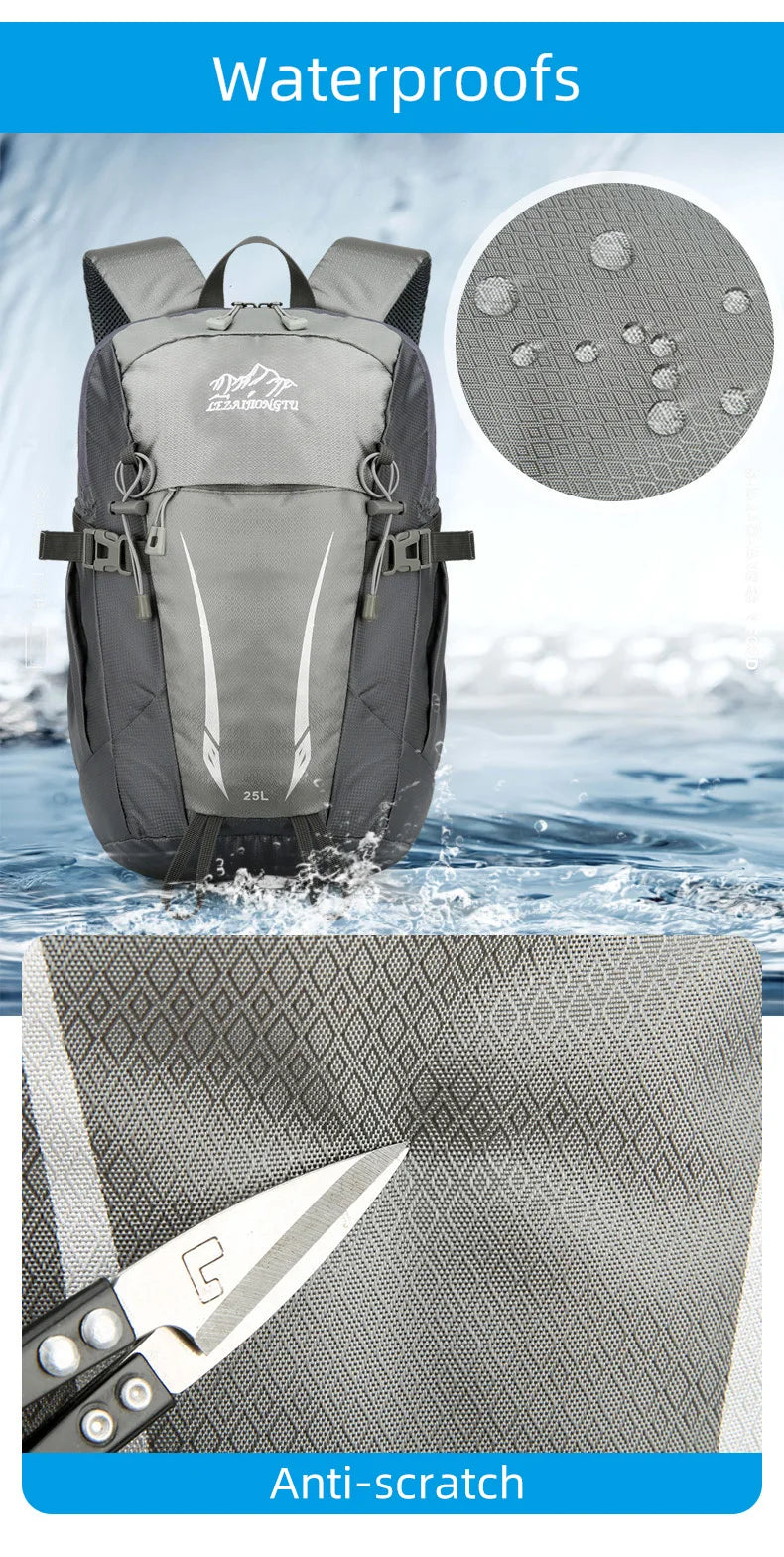 Sac d'alpinisme en plein air, sac à dos d'escalade étanche, grand sac à dos de Camping, sac de randonnée professionnel, sacs d'équipement de sport