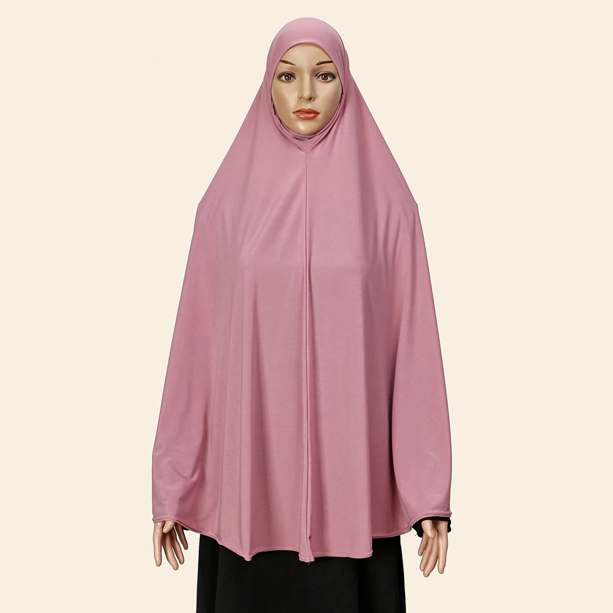 Abayas pour femmes musulmanes, couverture complète, Hijab intérieur en coton de qualité supérieure, Hijab en chanvre, robe de prière du Ramadan