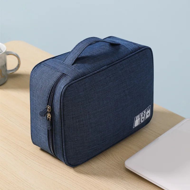 Sac de Rangement Numérique Électronique Voyage — Écouteurs, Câbles & Accessoires