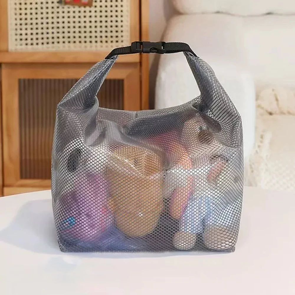 Bolsa de maquillaje de viaje de 1/2 piezas: de gran capacidad, impermeable, portátil, adecuada para natación y transporte al aire libre.