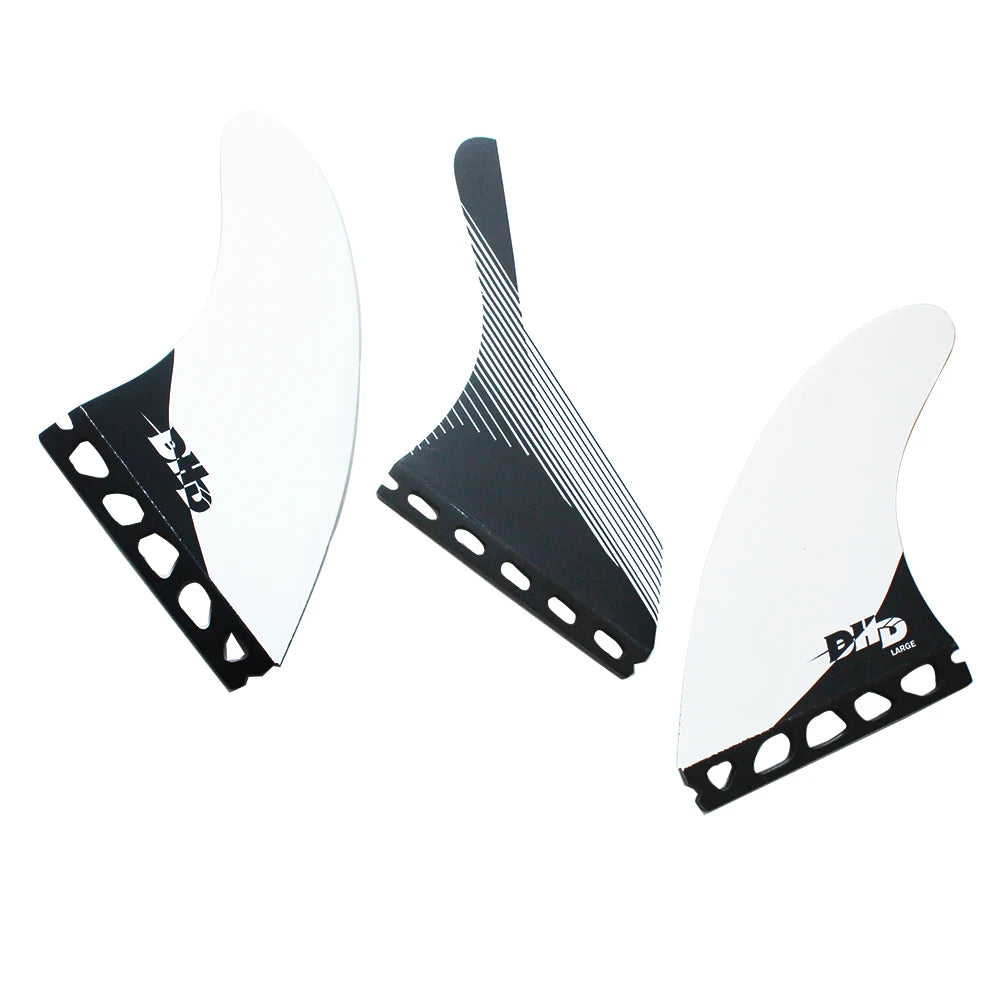 Aletas de propulsor de surf de carbono tipo nido de abeja y aletas de tabla de surf de fibra de vidrio en Surf AM2 DHD Techflex SuperE Rasta FINS Jordy